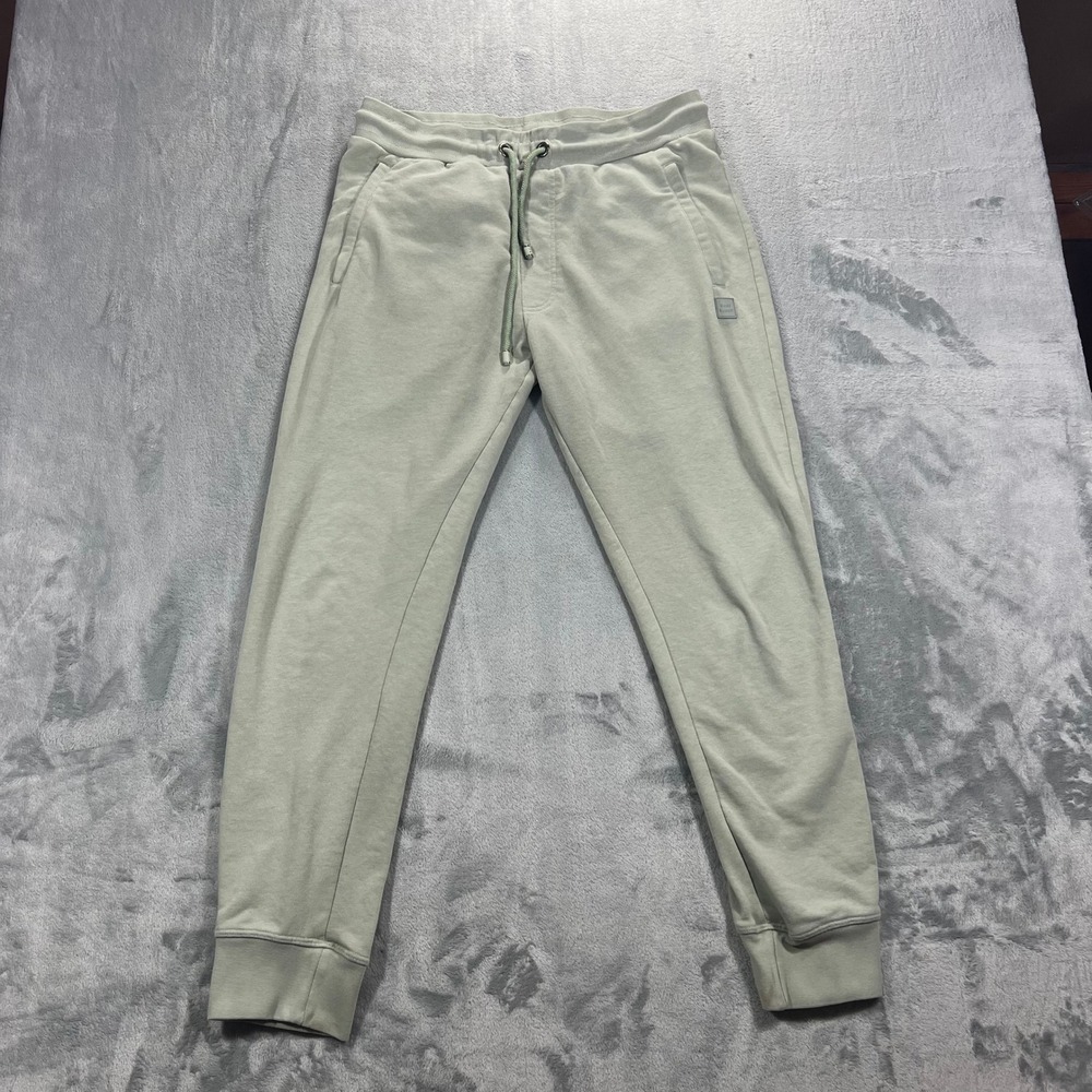 Rare Rabbit Artic Joggers Men 34 Green Good Cotton Blend Tapered Sweatpants